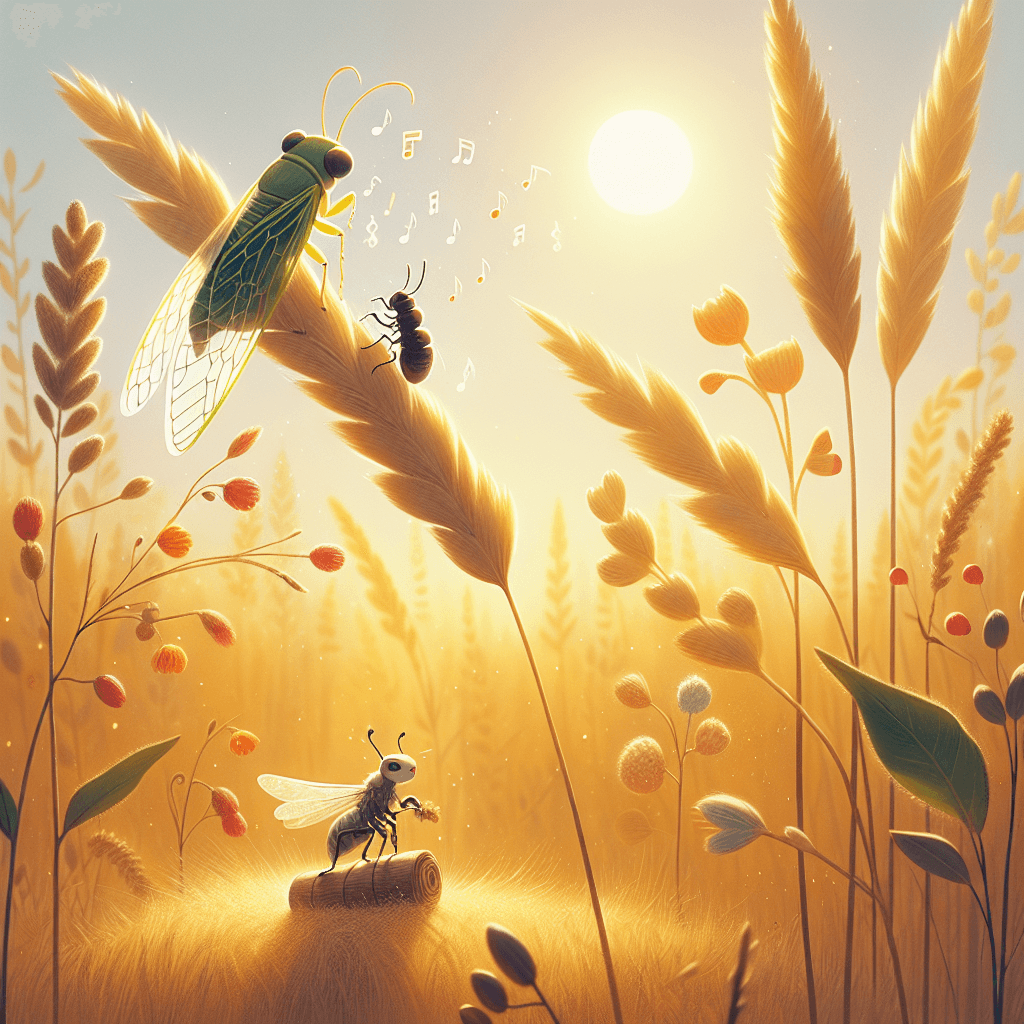 A Cigarra e a Formiga